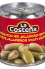 Green Pickled Jalapeno Peppers La costena 200ml